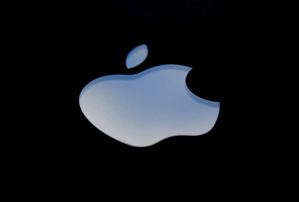 Logotipo de Apple en el iPad en modo de recuperación