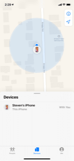 Encuentra mi iPad usando la aplicación Find My