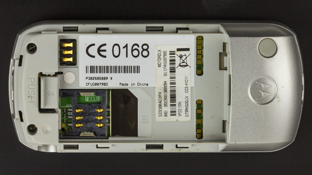 Pegatina IMEI para desbloquear iPhone