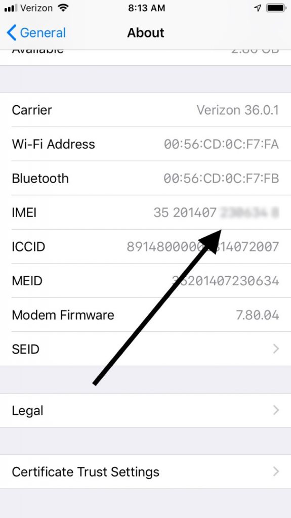 imei para desbloquear iPhone