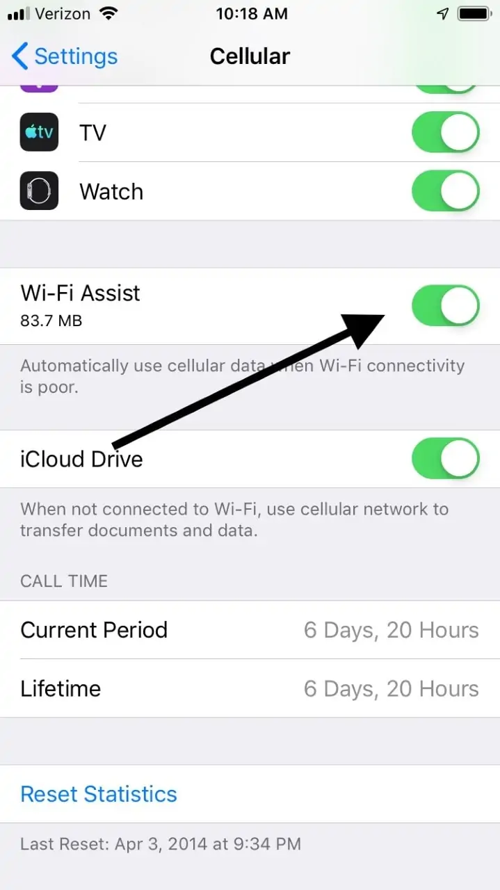 Asistencia para Wi-Fi de iPhone