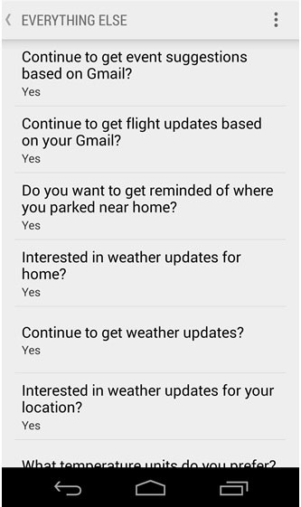 Cómo agregar tarjetas de Google Now