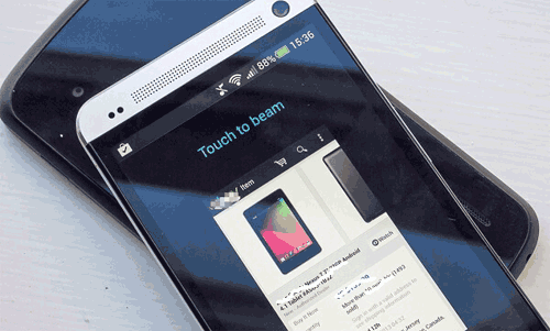 Transfiera archivos de ZTE a Samsung con Android Beam