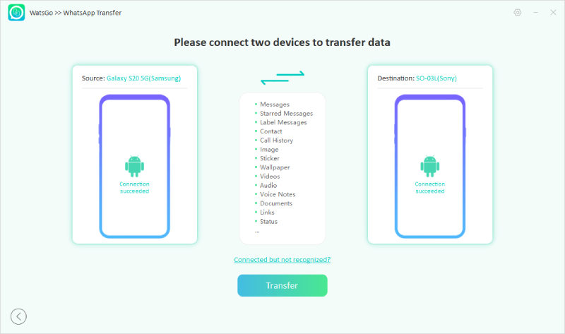 Watsgo Guied - Conecte dispositivos Android