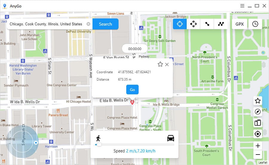 Teletransportarse a la ubicación