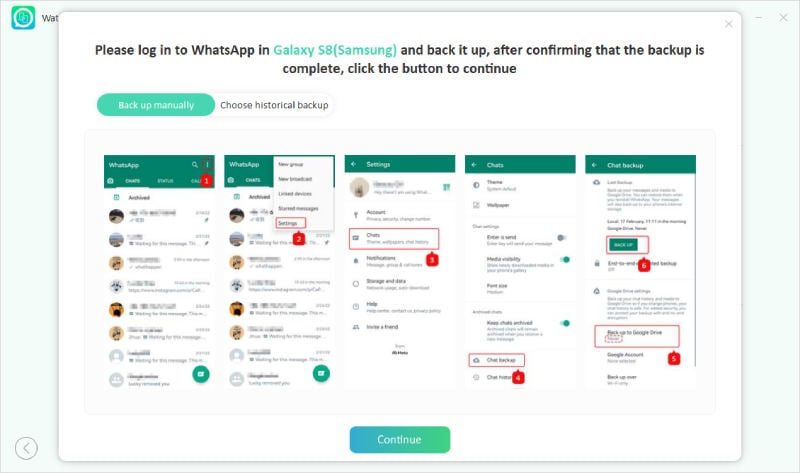 Guía Watsgo - Backup Whatsapp Android 