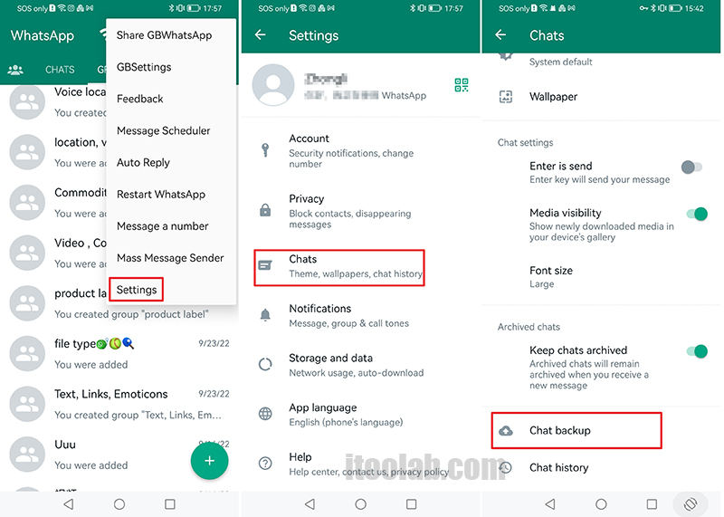 WhatsApp de nuevo