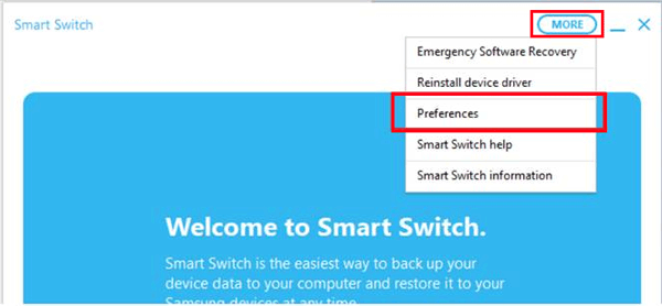 Cómo hacer una copia de seguridad de Samsung Galaxy S10 con Smart Switch