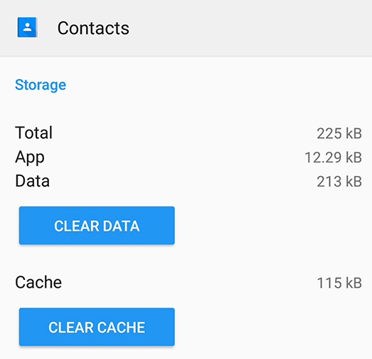 Cómo editar contactos telefónicos en Android desde la configuración