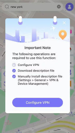 Configurar vpn anygo iOS