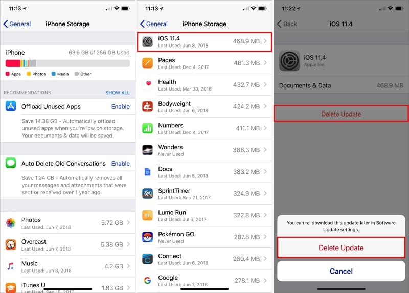 ¿Por qué no es mi actualización de iPad?