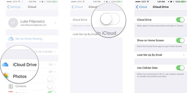 Acceda a la copia de seguridad de iCloud en iPhone y iPad