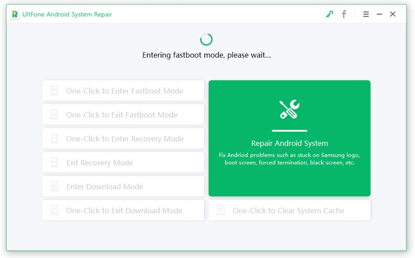 Ingrese el modo FastBoot con éxito
