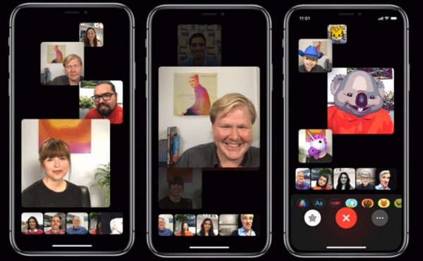 FaceTime de grupo