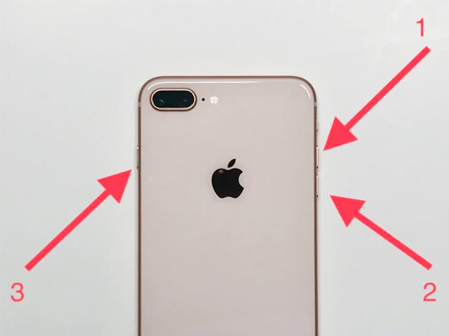 Force reiniciar un iPhone 8