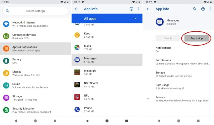 Recuperar mensajes de texto eliminados Aplicación gratuita Android