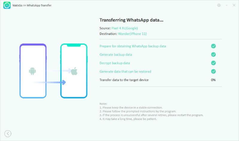 Empiece a generar WhatsApp Copia de seguridad