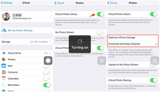 Cómo mover fotos de iCloud a Google Photos en iPhone