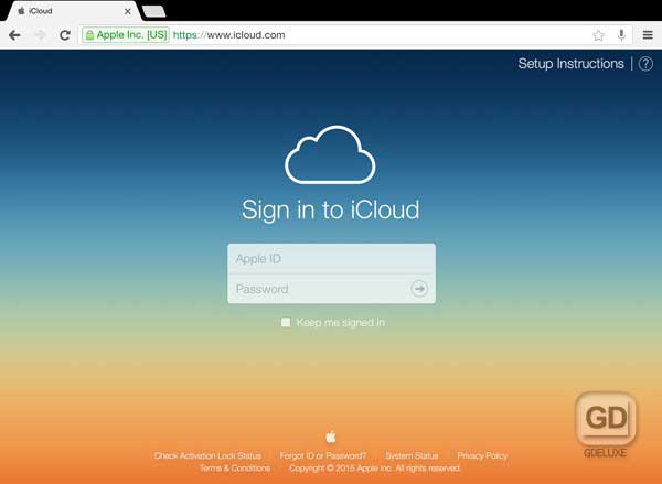 Iniciar sesión iCloud en Windows