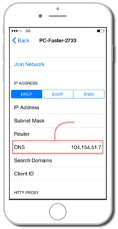 Servicio gratuito de desbloqueo de iCloud - Servidor DNS Bypass