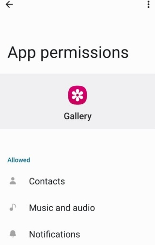 Verificar los permisos de almacenamiento
