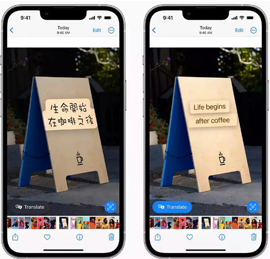 ios 16 texto en vivo