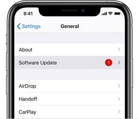 Vuelva a intentarlo después de un tiempo para arreglar el iPhone atascado en la actualización de iOS solicitada