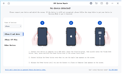 pantalla negra de iPhone a través de DFU