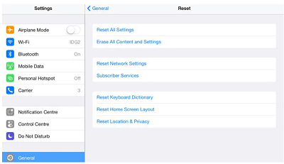 Error de iPhone 4013 a través del reinicio