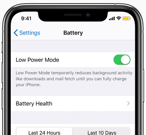 Arreglar hey siri no funciona apagar el modo de baja potencia