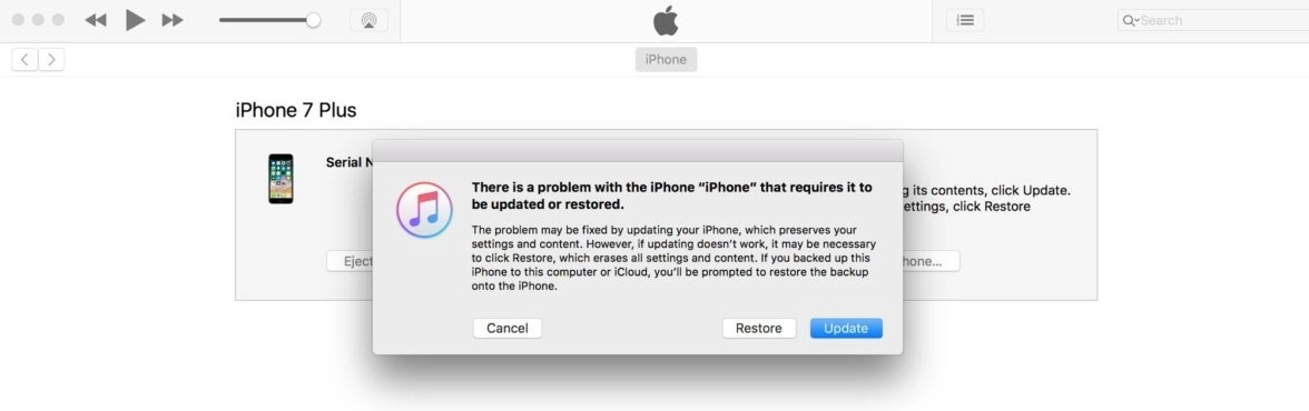 Cómo salir del modo de recuperación iPhone 15