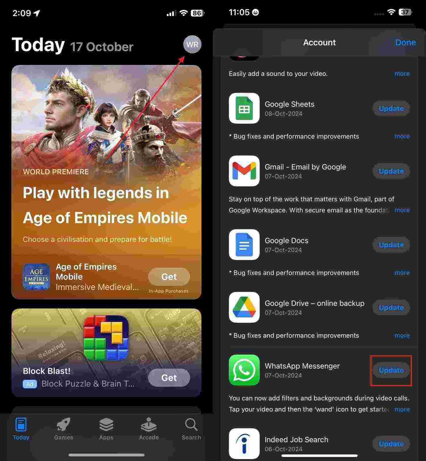 Toque Update icon App Store