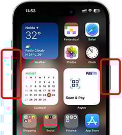 Reinicie su iPhone 