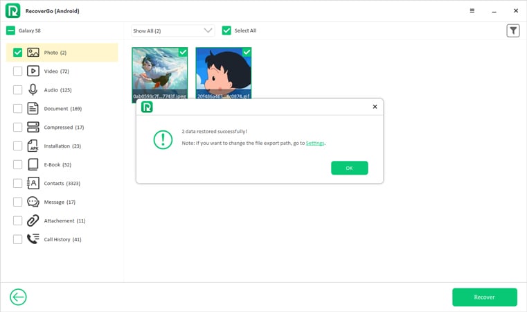 Alternativa de recuperación de datos de Android 4
