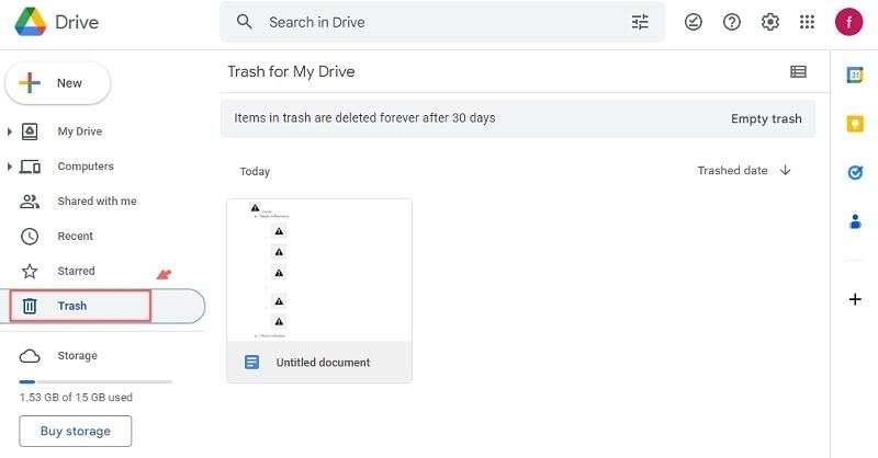 Restaurar desde Google Drive