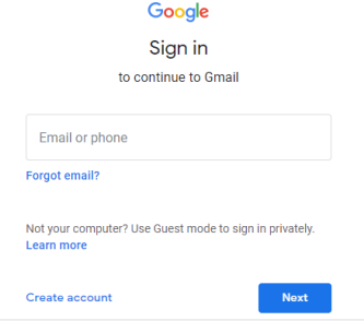 Cómo recuperar una cuenta de Gmail eliminada con la función de correo electrónico olvidada