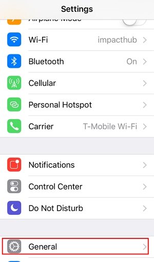 Eliminar MDM en iPhone con contraseña Paso 1