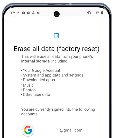 Recuperar datos del espacio privado de Huawei con Google Backup