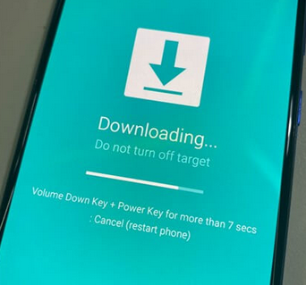 Ingrese el modo de descarga para arreglar el teléfono Android atascado en el logotipo