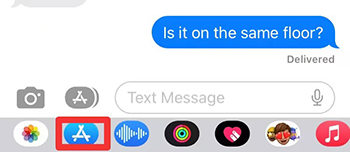 App Store en iMessage