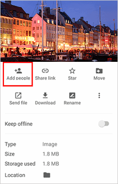 Compartir archivos a través de Google Drive