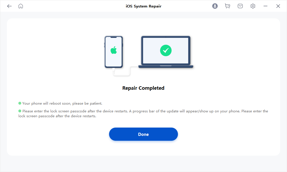   Reparación de Mobitrix Perfix completado