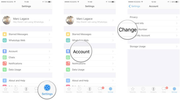 Cómo cambiar el número de teléfono de WhatsApp