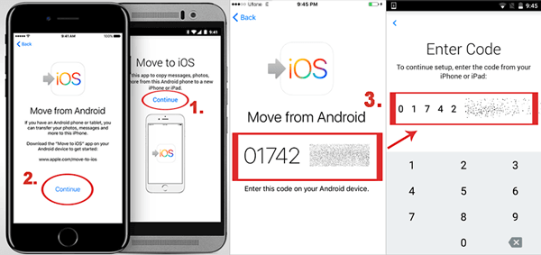 Cómo transferir el calendario de Android al iPhone con Mover a iOS
