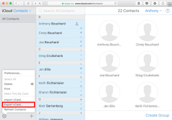 Transición de iPhone a Android con iCloud