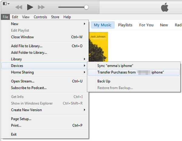 Realice una copia de seguridad de la música iPod a iTunes