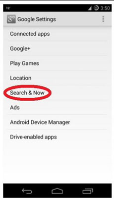 Cómo habilitar Google ahora