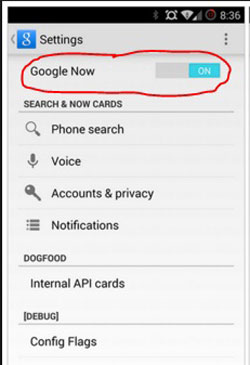 Enciende Google ahora