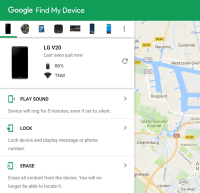 Cómo borrar el teléfono Android de forma remota