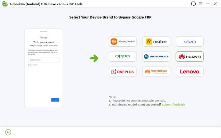 Huawei frp bypass